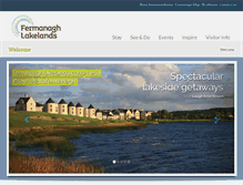 Tablet Screenshot of fermanaghlakelands.com